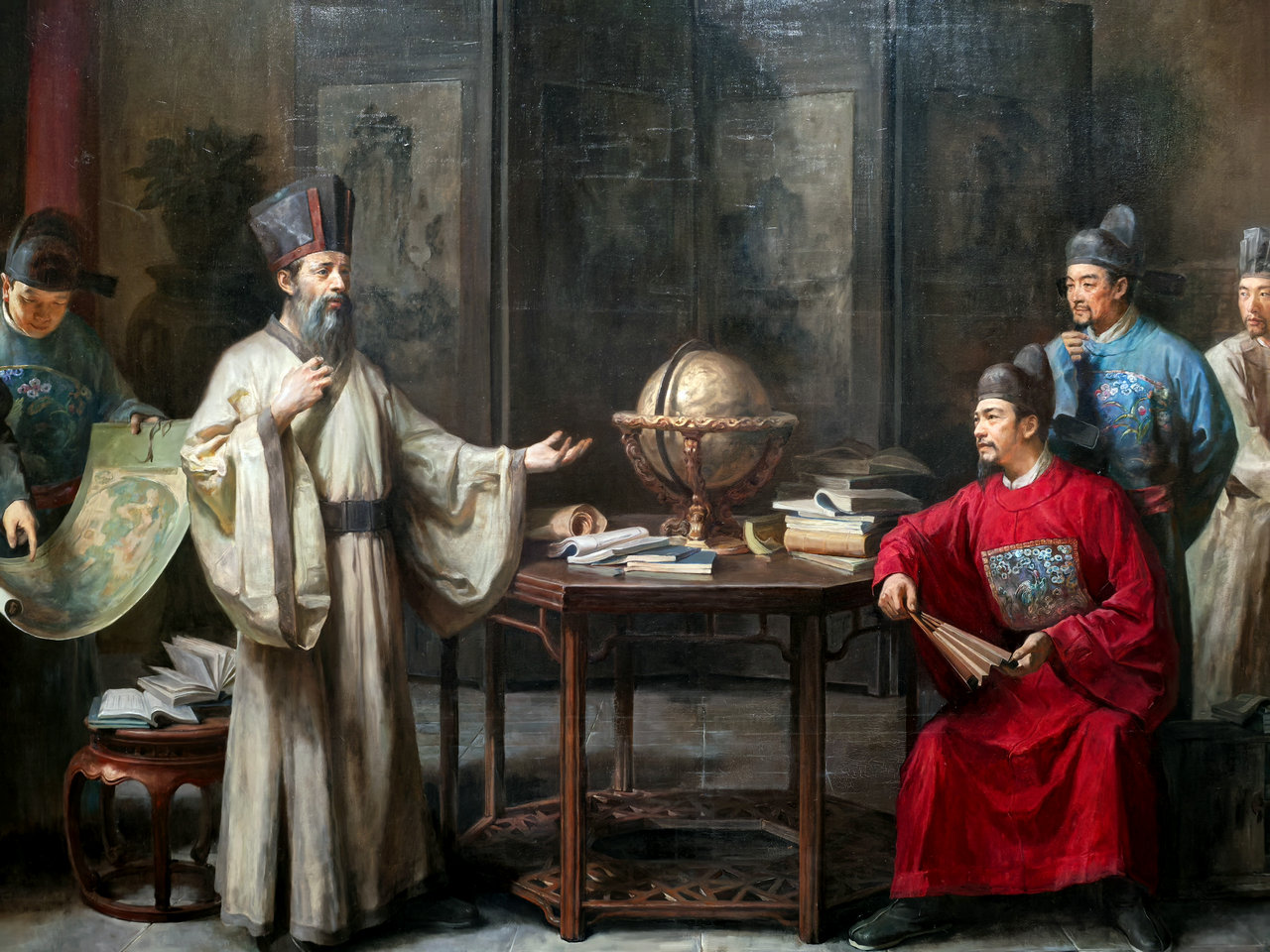 Inside the exhibition