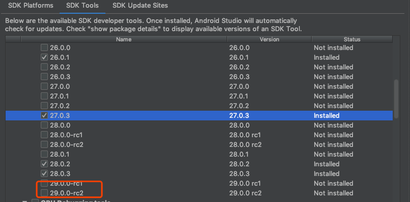 At the time I updated directly to 29 rc2