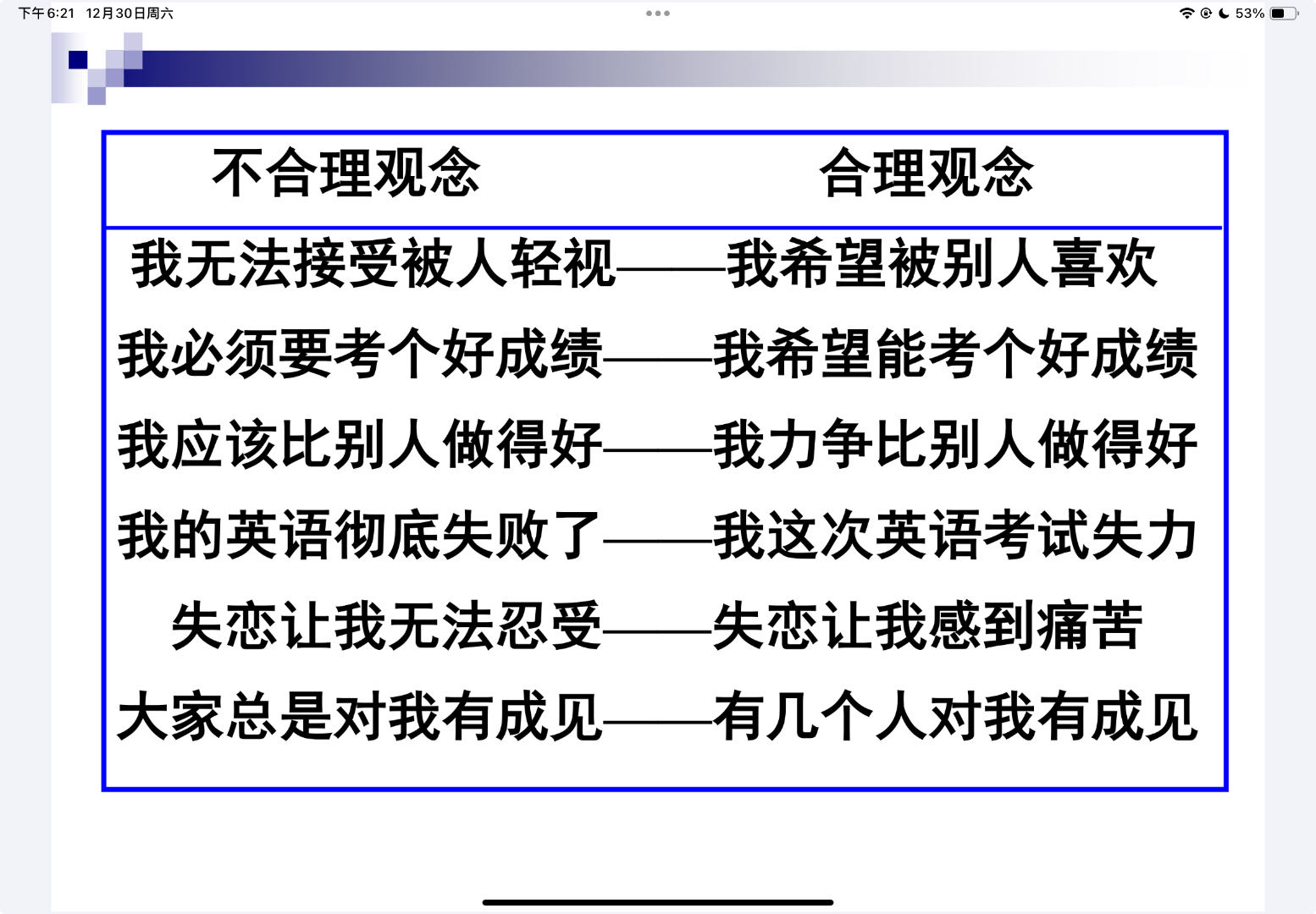 slide from class