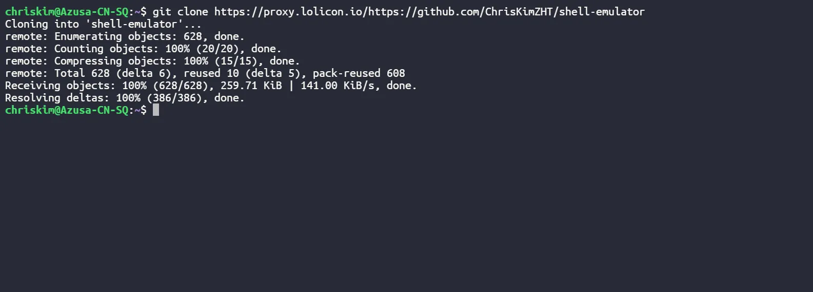 Using Cloudflare Workers as a reverse proxy accelerator Cloning succeeded through the proxy