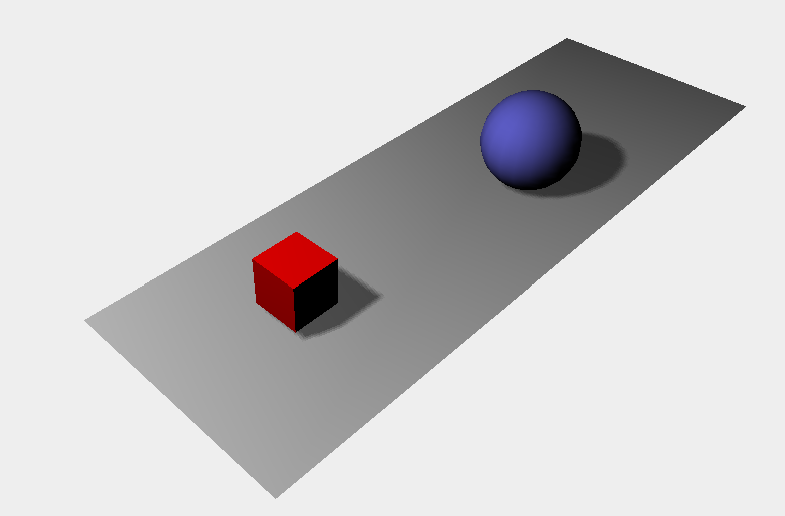 Scene with shadows